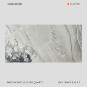 FH PORCELANICO 612121 SILVER QUARTZ  120 X 60 CJ 2.16 P 3