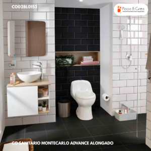 CO SANITARIO MONTECARLO ADVANCE ALONGADO REF O29301001 - Image 4