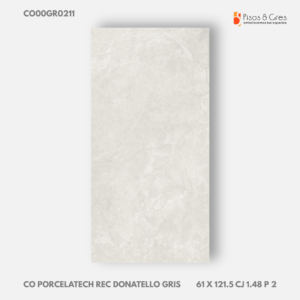CO PORCELATECH REC DONATELLO GRIS 61 X 121.5 CJ 1.48 P 2 REF 127172501 - Image 1