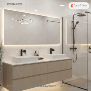 LP PORCELANICO 12688 CARRARA WHITE 60 X 120 CJ 1.44 P 2 - Image 2