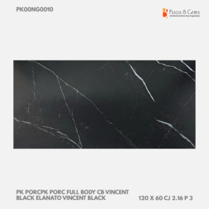 PK PORCELANICO FULL BODY CB VINCENT BLACK 60 X 120 CJ 1.44 P2 - Image 1