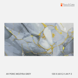 AV PORCELANICO MOZYRA GREY 60 X 120 CJ 1.44 P 2