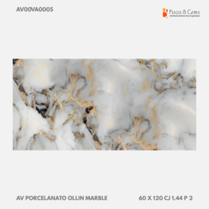 AV PORCELANICO OLLIN MARBLE 60 X 120 CJ 1.44 P 2 - Image 1