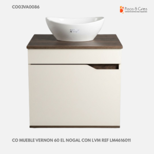 CO MUEBLE VERNON 60 EL NOGAL CON LVM REF LM4616011 - Image 1