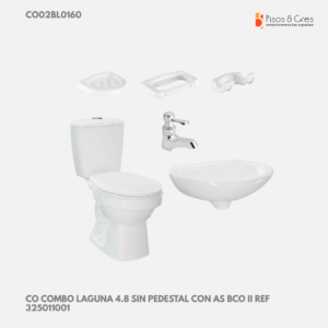 CO COMBO LAGUNA 4.8 SIN PEDESTAL CON AS BCO II REF 325011001