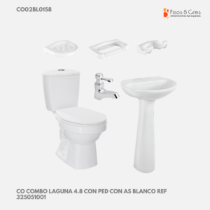 CO COMBO LAGUNA 4.8 CON PED CON AS BLANCO REF 325051001